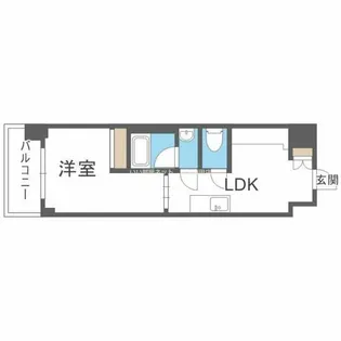 Re-be東三国【3階】の間取り