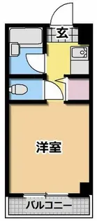 ロータリーマンション平代町【1階】の間取り