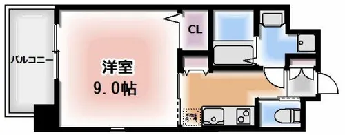 フォレストグレイス滝井駅前Ⅰ【2階】の間取り