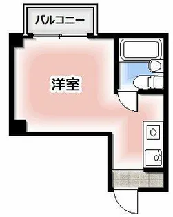 新森サンマンション【4階】の間取り