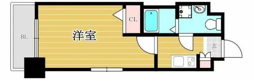 エンクレスト警固【2階】の間取り