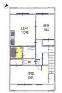 スカイルームⅠ【2階】の間取り