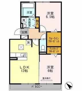 グランタスティエーラ【103号室】の間取り