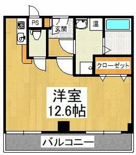 グローゴールド【3階】の間取り