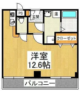 Grow Gold【3階】の間取り