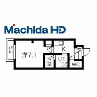 エヌエムスワサントヌフノース【1FBM号室】の間取り