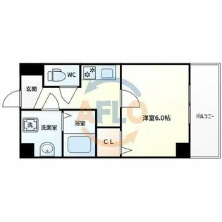 グランパシフィック清水丘【3階】の間取り