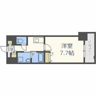 La Douceur梅田East【4階】の間取り