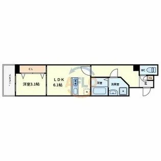 グランツあびこ【5階】の間取り