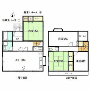 愛知県知立市昭和4丁目【一戸建】の間取り