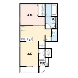 Grand Reve【1階】の間取り