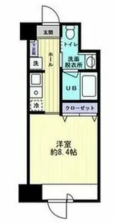 アルファコンフォート大手前【704号室】の間取り
