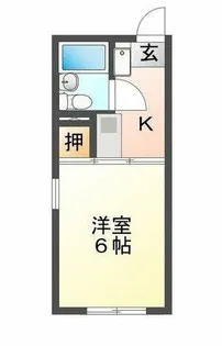 パル23【207号室】の間取り