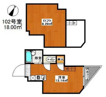 マキシム大橋ヒルズ【1階】の間取り