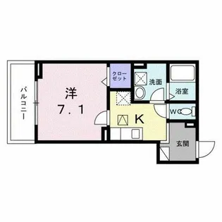ヒカルサ京都大宮中林Ⅰ【1階】の間取り