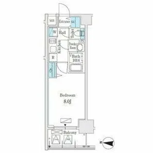 L&Cレジデンス鶴舞公園【14階】の間取り