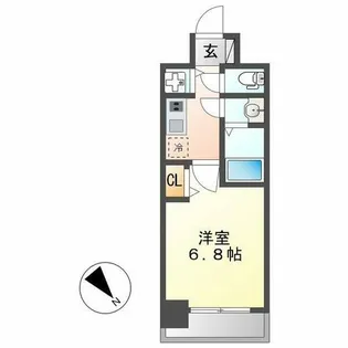 プレサンス上前津グレース【4階】の間取り