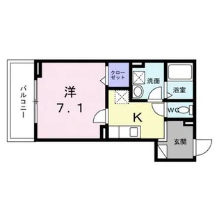 ヒカルサ京都大宮中林Ⅰ【3階】の間取り