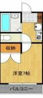 sialu【105号室】の間取り