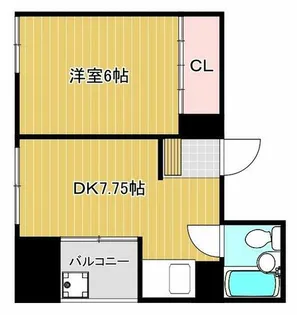 メゾンドール日本橋【2階】の間取り