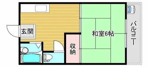 寿マンション【2階】の間取り