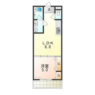 コリーヌ池上【2階】の間取り