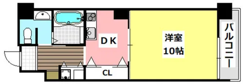 ヴェローノ茨木【1階】の間取り