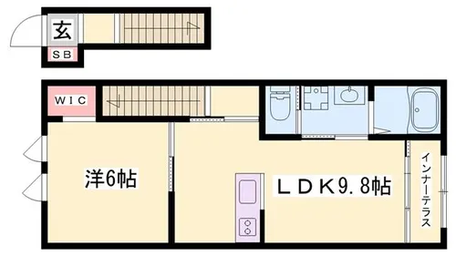 アヴェルラ【2階】の間取り