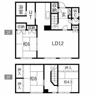 CALMEⅠ(カルムⅠ)【1号室】の間取り