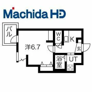 エヌエムサンカンテセット【1階】の間取り