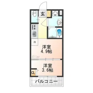 MJC京都EsTRUTH【2階】の間取り