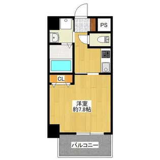 リラス2000年通り.【503号室】の間取り