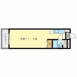 プランドゥ香住ヶ丘【303号室】の間取り