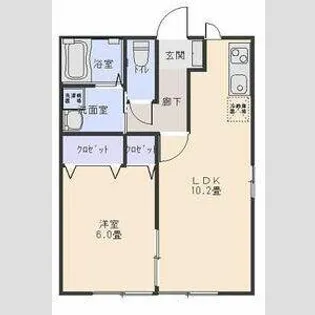 Le Coffret N【1階】の間取り