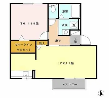 アネックスBANNO【2階】の間取り