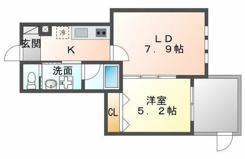 EG-11【1階】の間取り