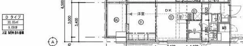 GARDENIA鶴見【5階】の間取り