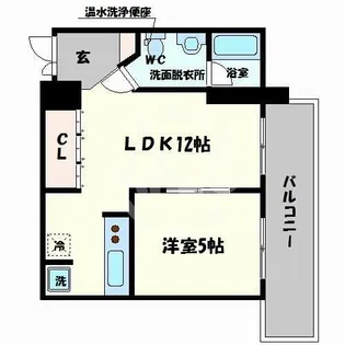 グラスホッパー【4階】の間取り