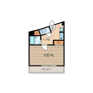 北原ビル【403号室】の間取り