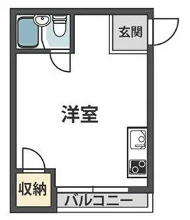丸栄マンション【403号室】の間取り