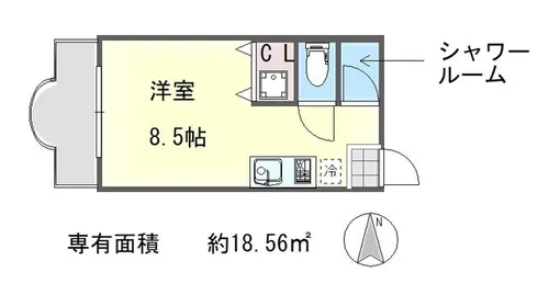 ジォリエヴィラ【3階】の間取り