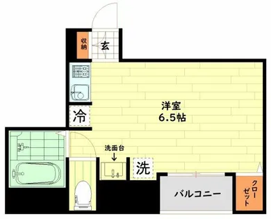 ハイツイケダ【1階】の間取り