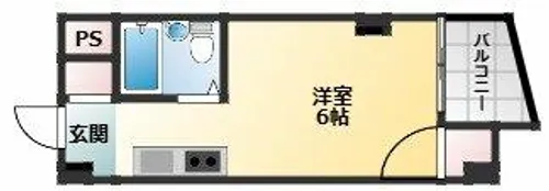 ロイヤルシャトー藤井寺Ⅱ【4階】の間取り