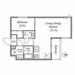 ROYAL MAISON 城東【4階】の間取り