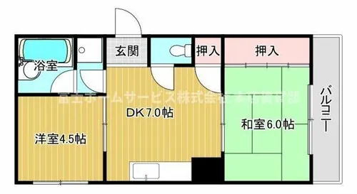 メゾンサンライズ【1階】の間取り
