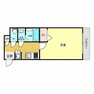 マキシ【3階】の間取り