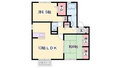 プレタメゾン大前2【102号室】の間取り