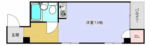 ヴェラハイツ佳【2階】の間取り