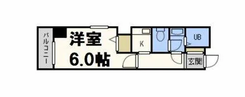 ビクトワーレ【2階】の間取り