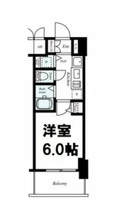 1Kの間取り画像